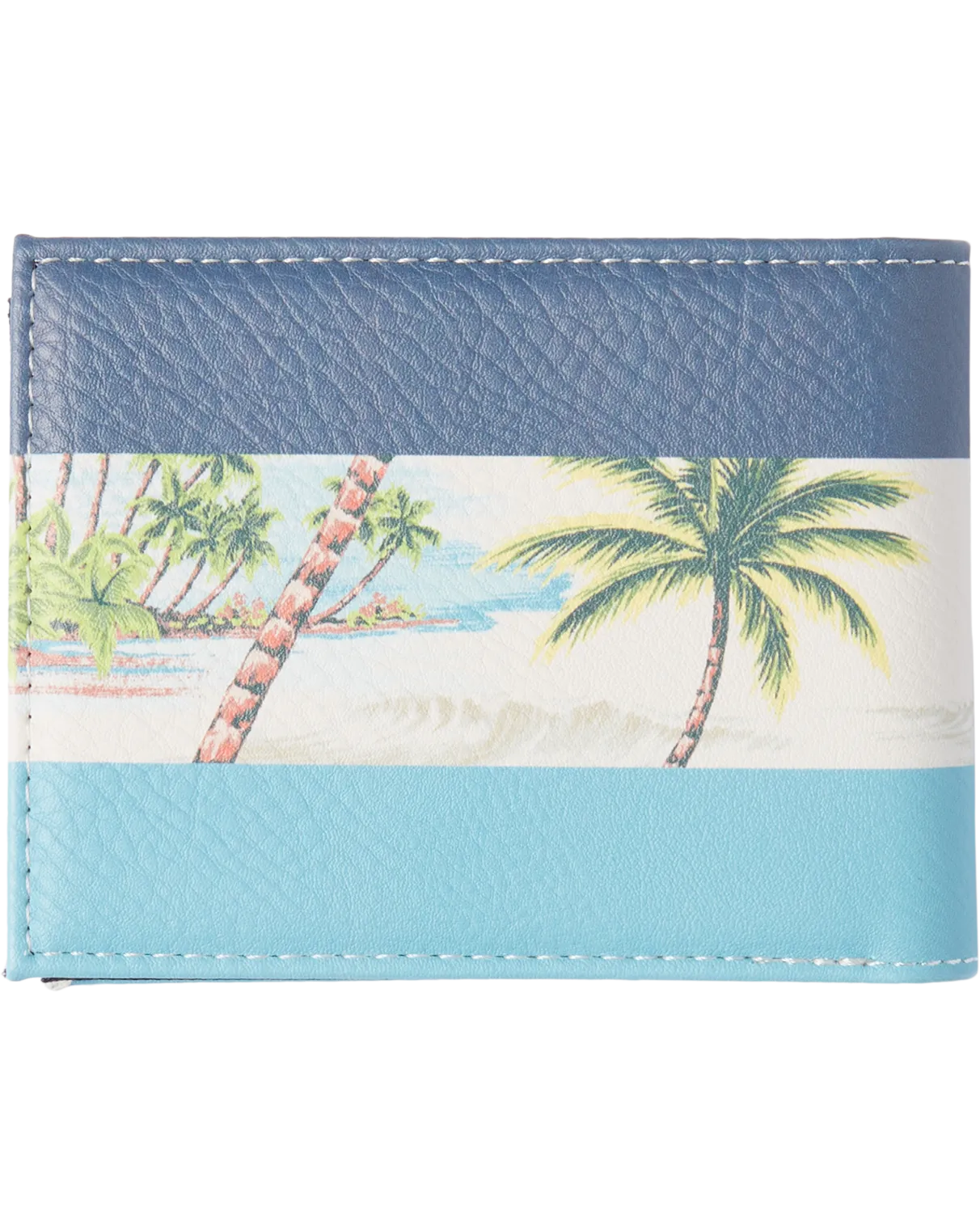 Freshness Tri-Fold Wallet in Vintage Indigo