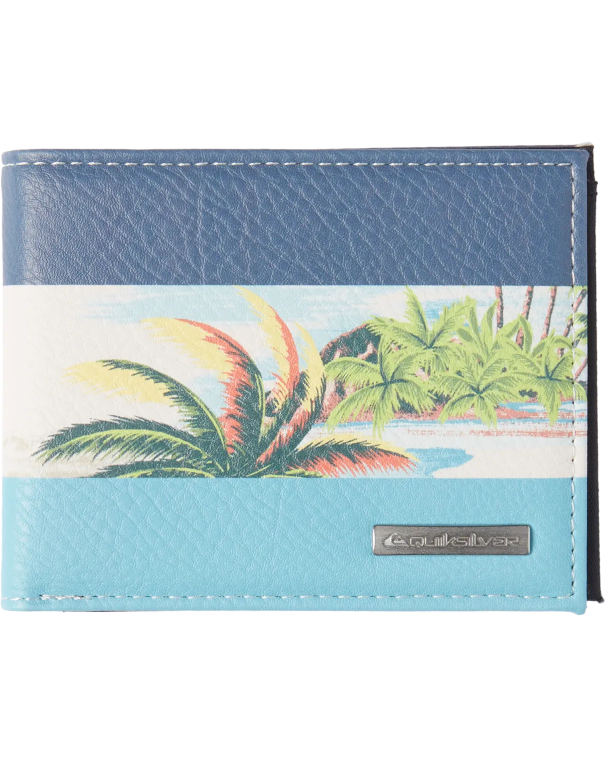 Freshness Tri-Fold Wallet in Vintage Indigo