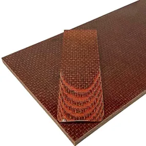 INFERNO Burlap / Canvas Micarta- 1/4" Sheets