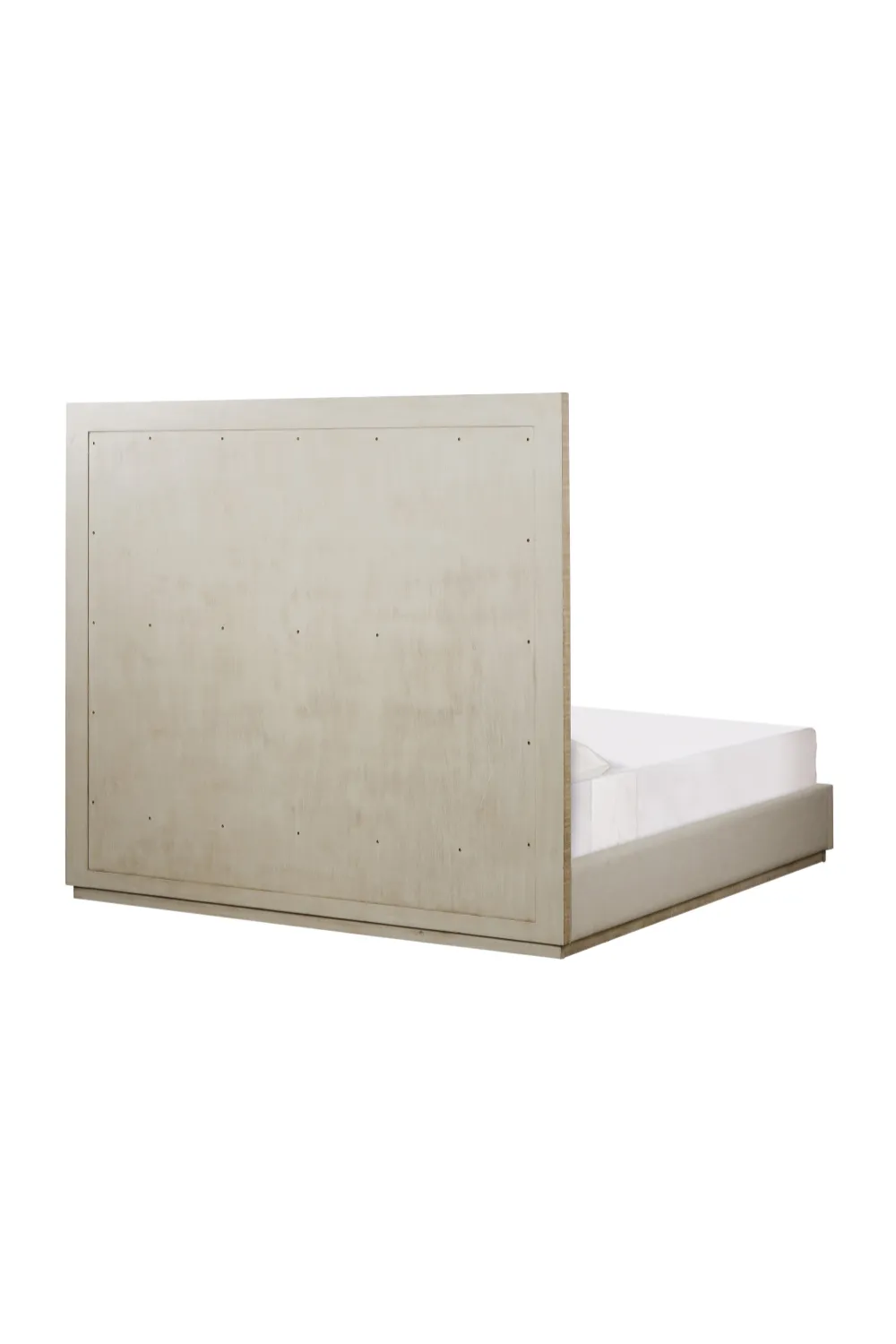 Ivory Textured Ash Queen Bed | Andrew Martin Raffles