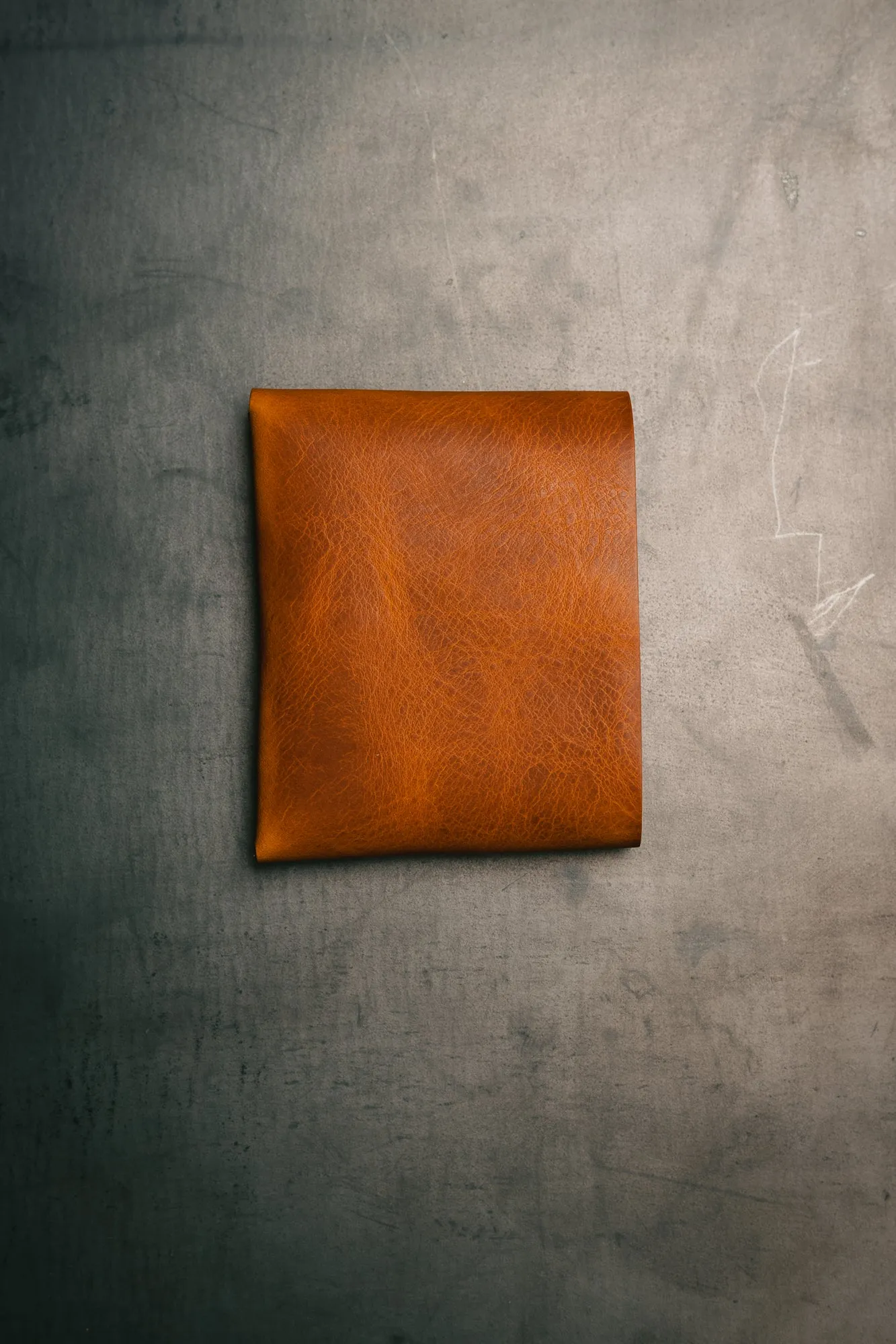 Johnny Wallet - Golden Yellow Waxy