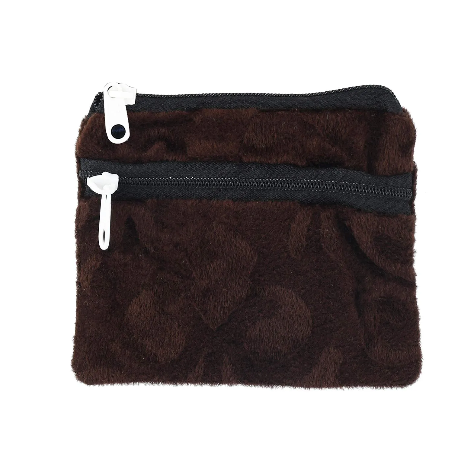 Kuber Industries Velvet 24 Pieces Women Cloth Handy Purse/Coin Pouch/batwa/Wallet with Two Zipper (Multi) -CTLTC039158