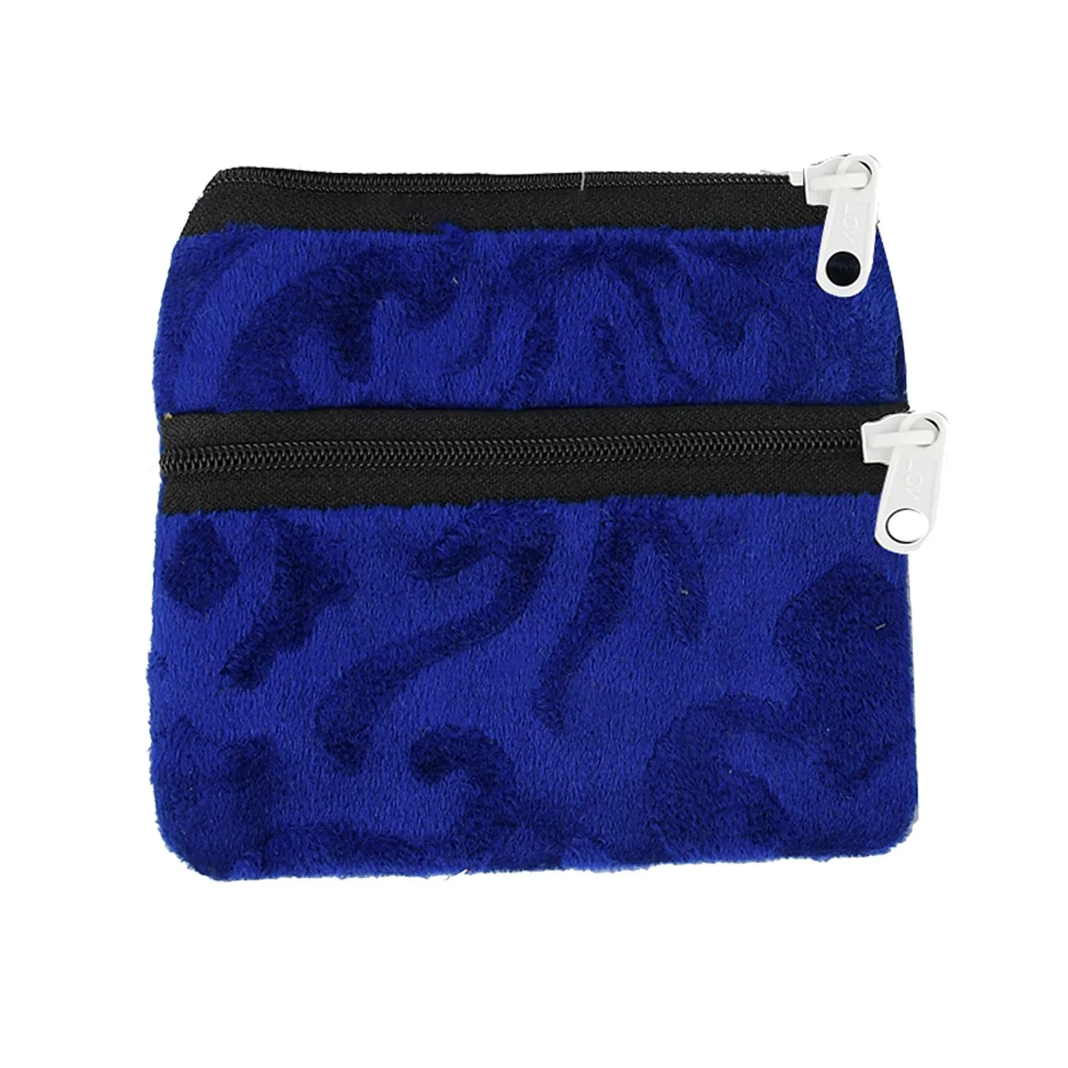 Kuber Industries Velvet 24 Pieces Women Cloth Handy Purse/Coin Pouch/batwa/Wallet with Two Zipper (Multi) -CTLTC039158