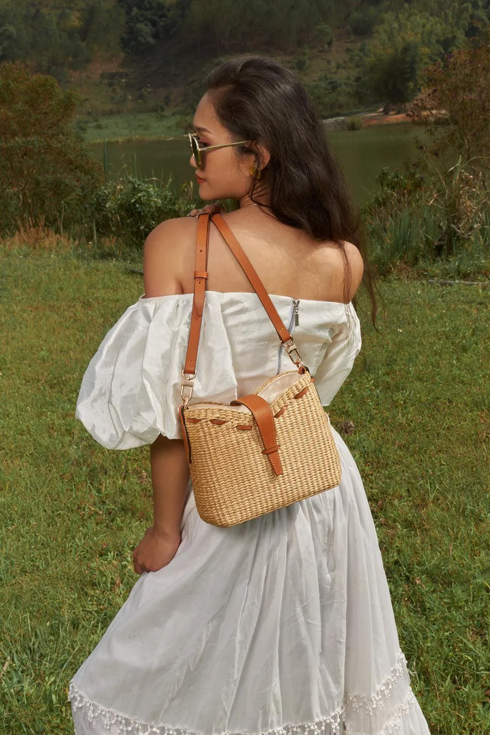 Layon Water Hyacinth Fiber Bag
