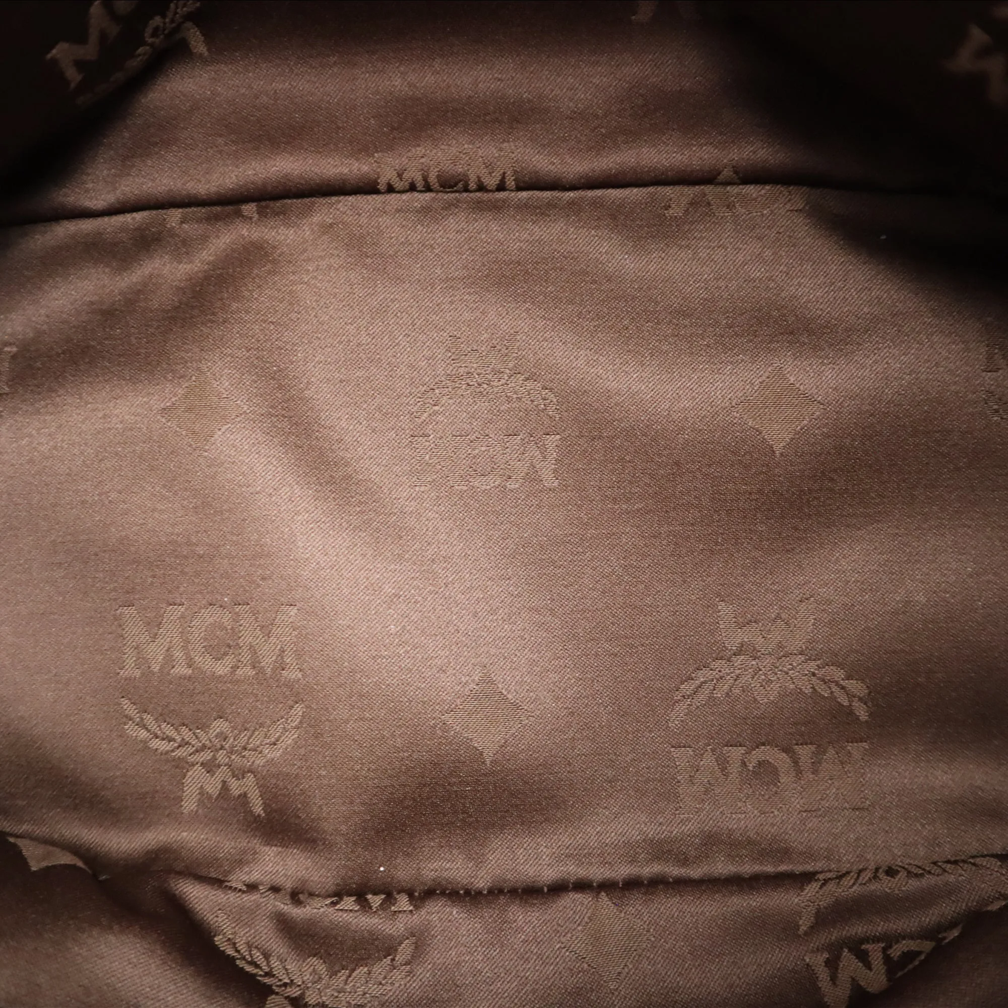 MCM Visetos Canvas Shoulder Bag