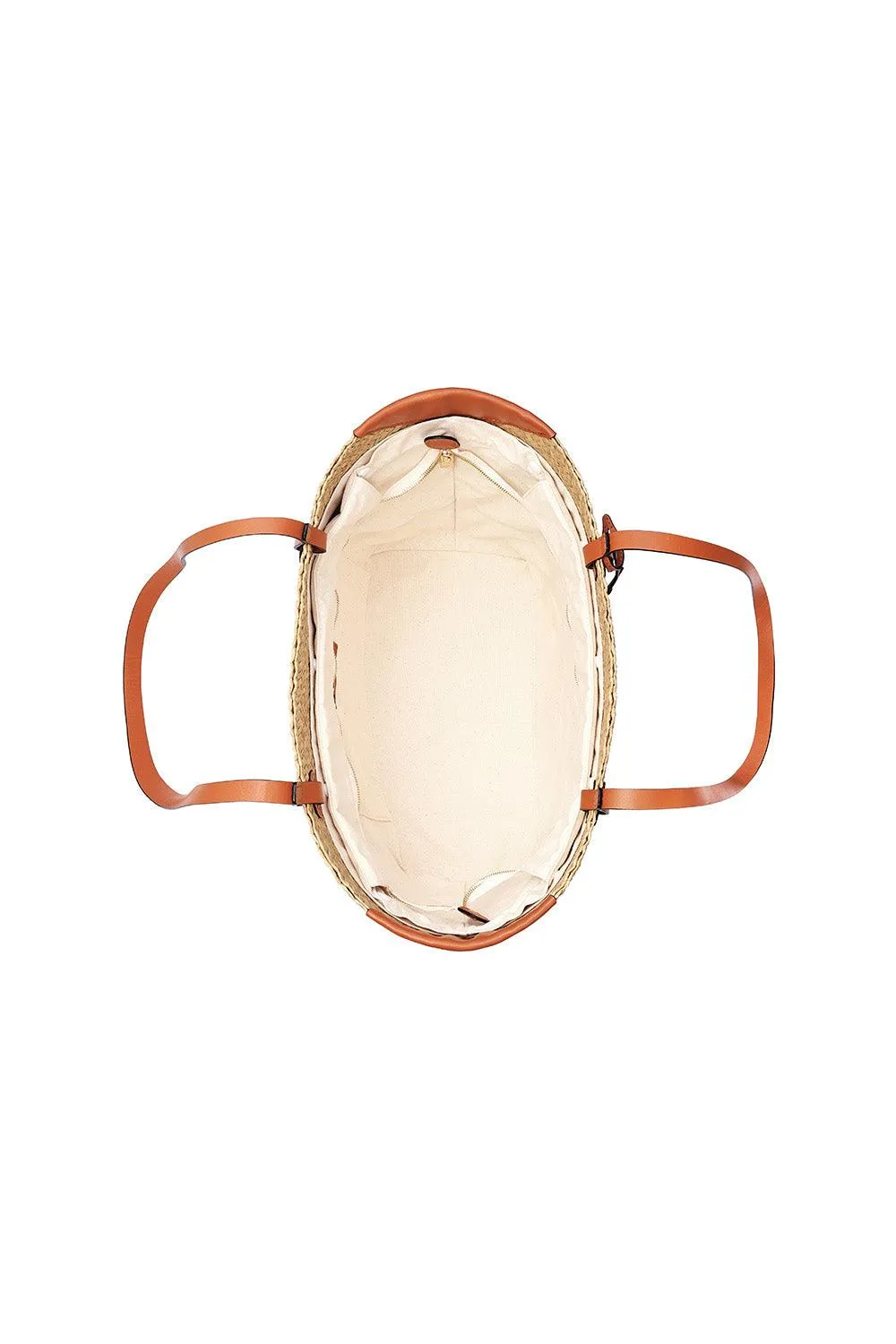Émile Zipper Lepironia Grass Fiber Bag