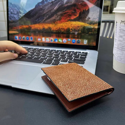 Minimalist real leather wallet with ID Card Holder