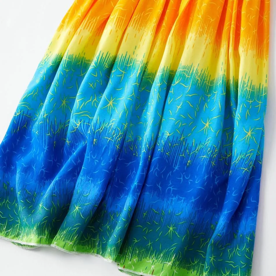 Mommy and me Rainbow Sling Bohemia Beach dresses