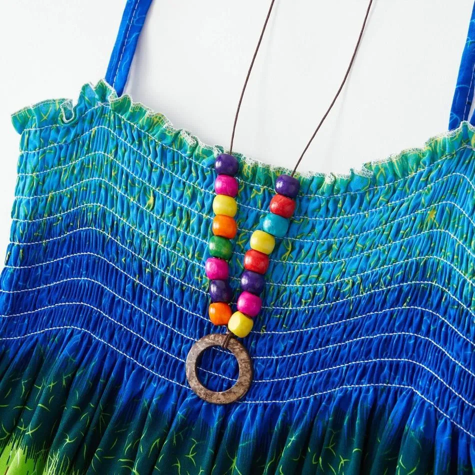 Mommy and me Rainbow Sling Bohemia Beach dresses