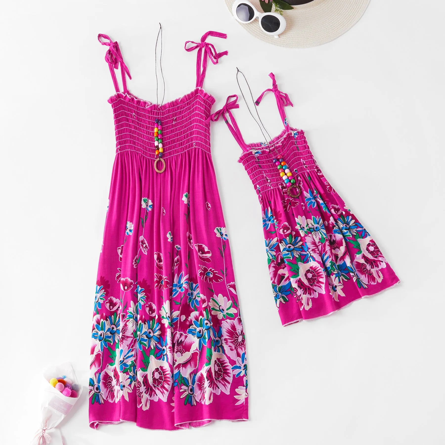 Mommy and me Rainbow Sling Bohemia Beach dresses