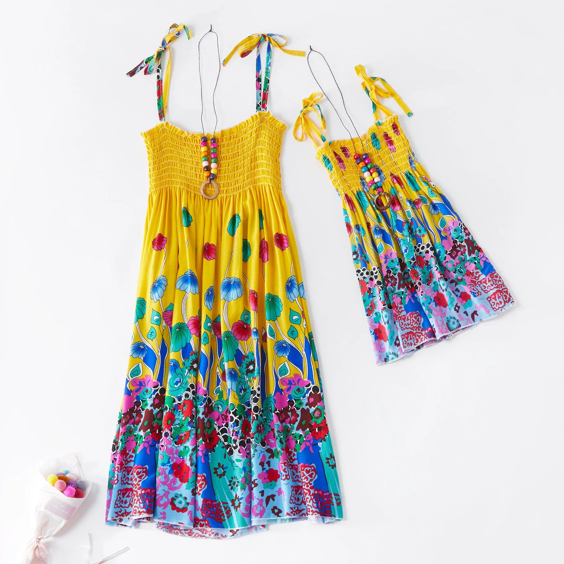 Mommy and me Rainbow Sling Bohemia Beach dresses