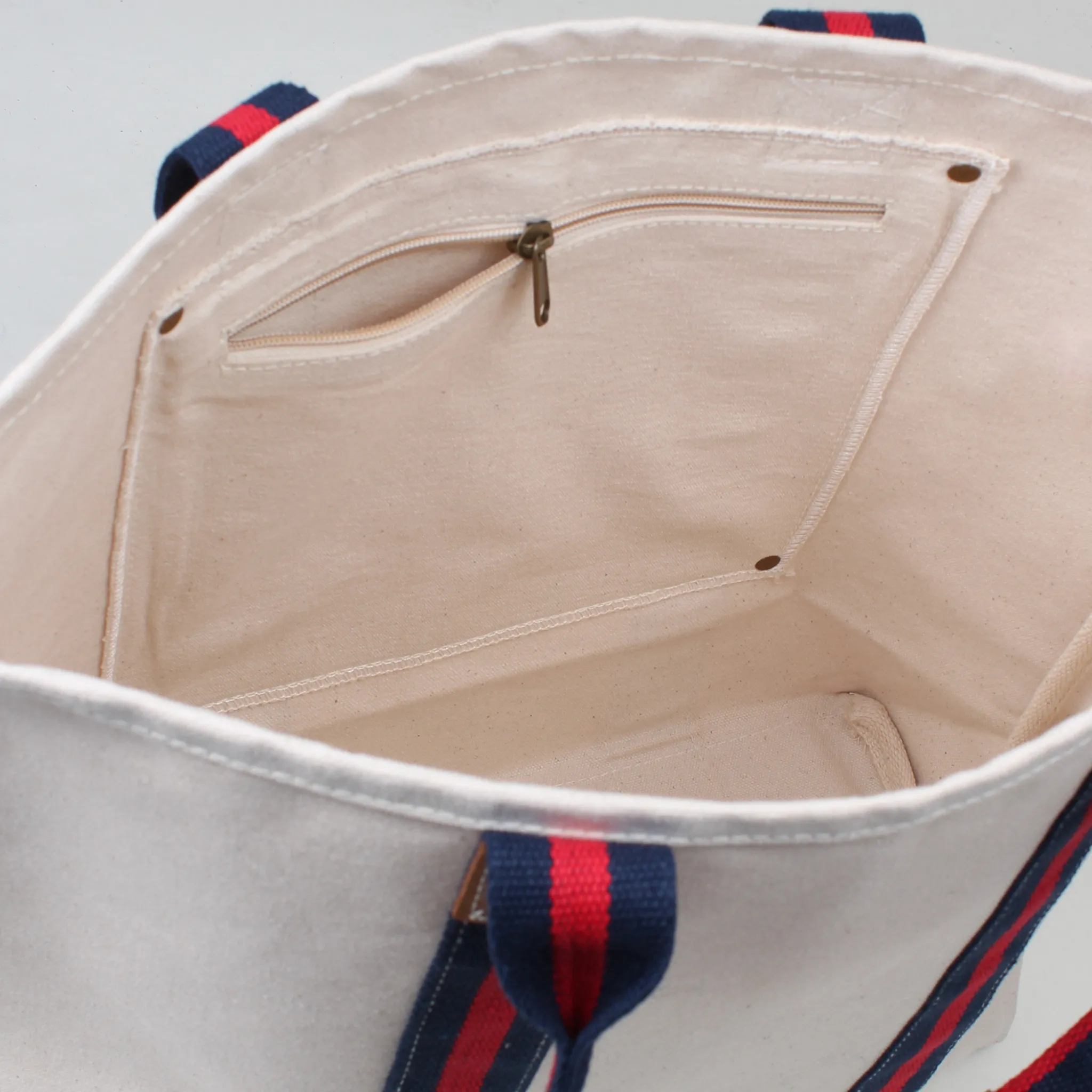 Monogrammed Society Tote Bag