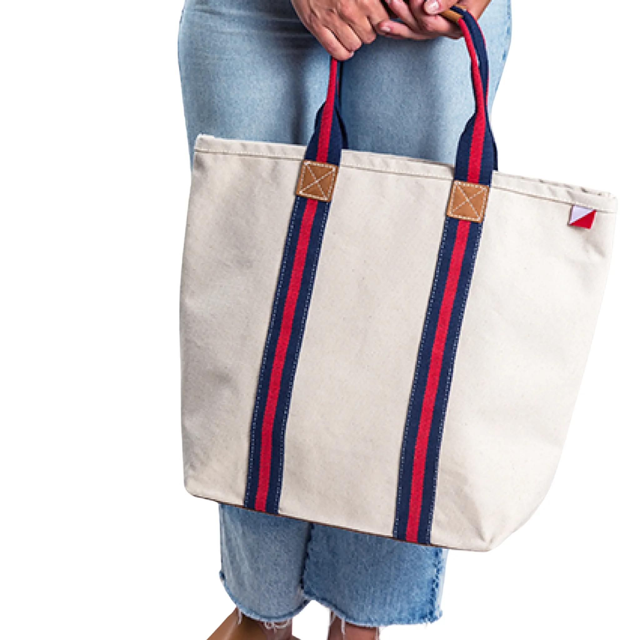 Monogrammed Society Tote Bag