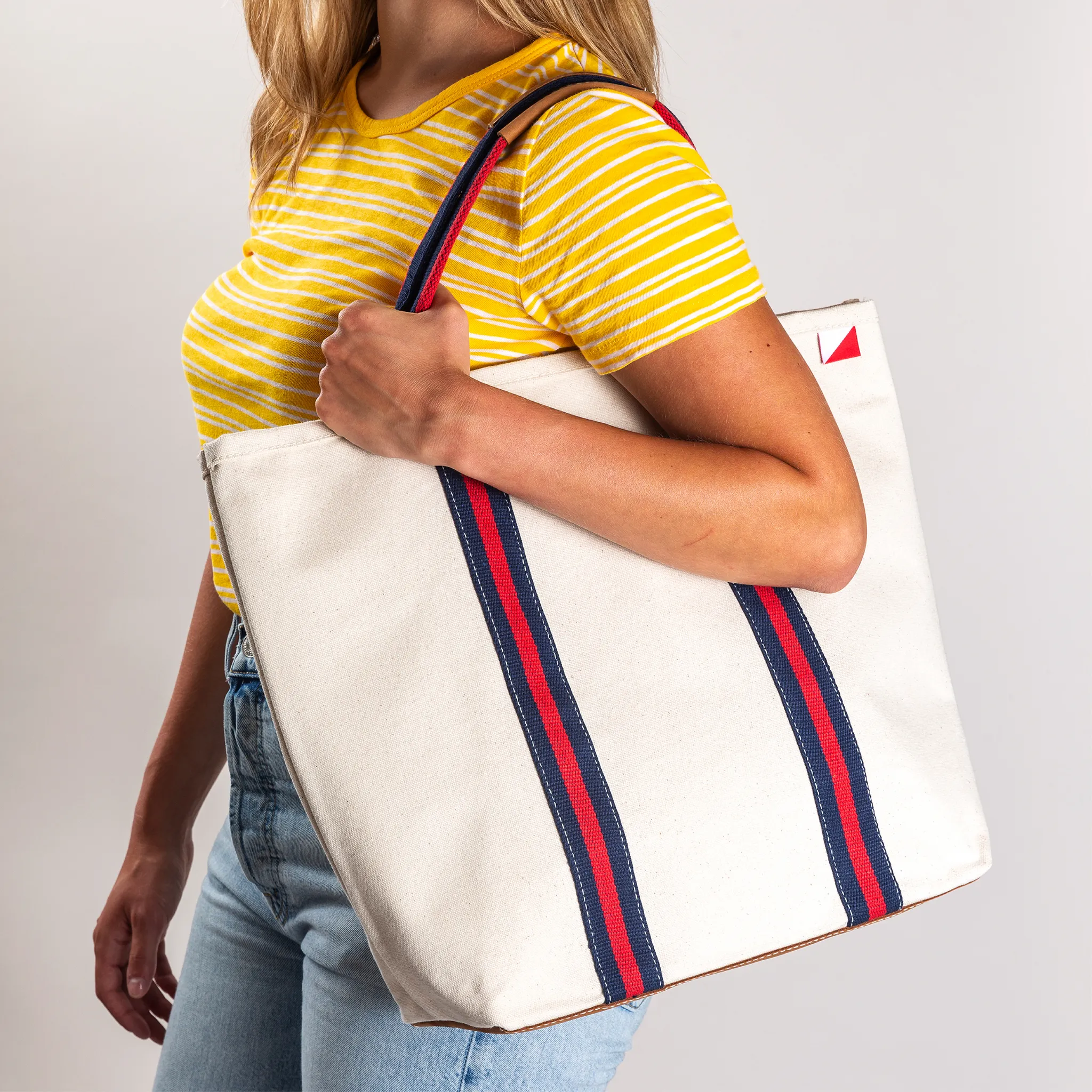 Monogrammed Society Tote Bag