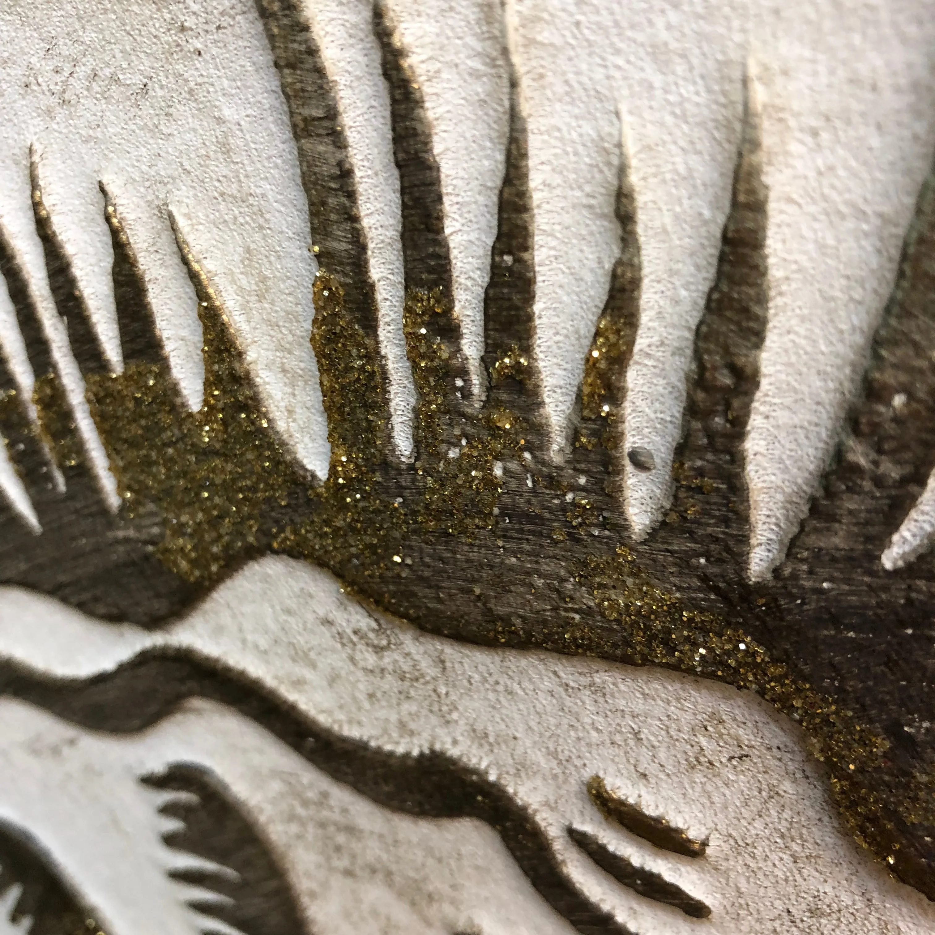 Nautilus Shell Textured Canvas