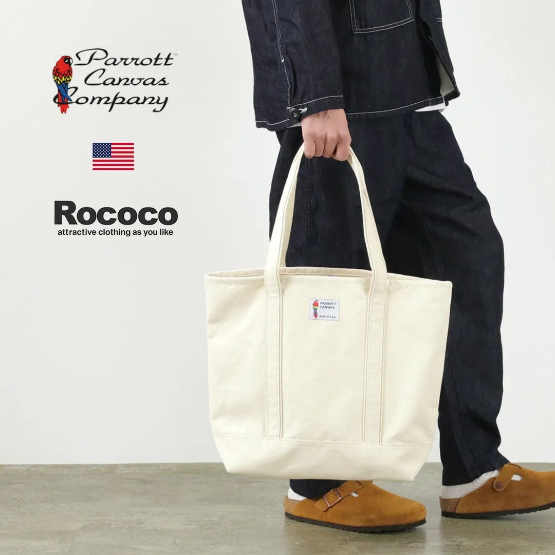 PARROTT CANVAS / Capri Style Tote