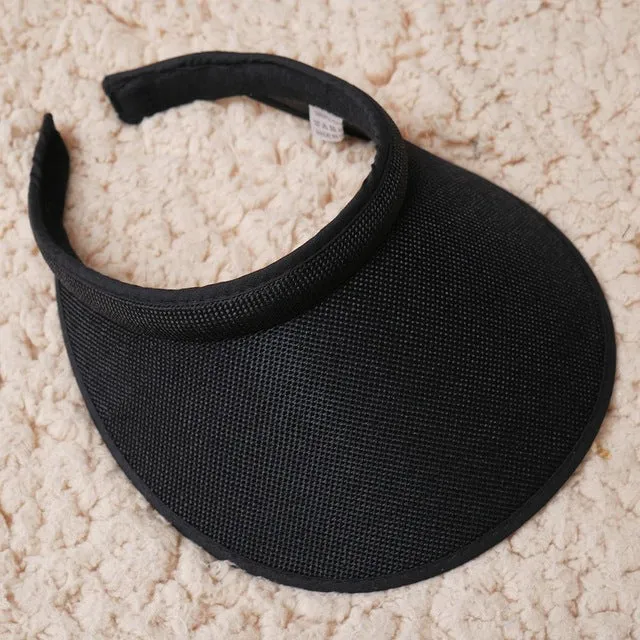 Plain Fashion Visor Cap