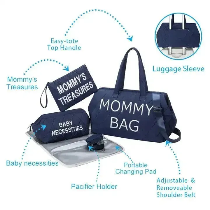 Premium 3 in 1 Mother And Baby Bag For New Moms