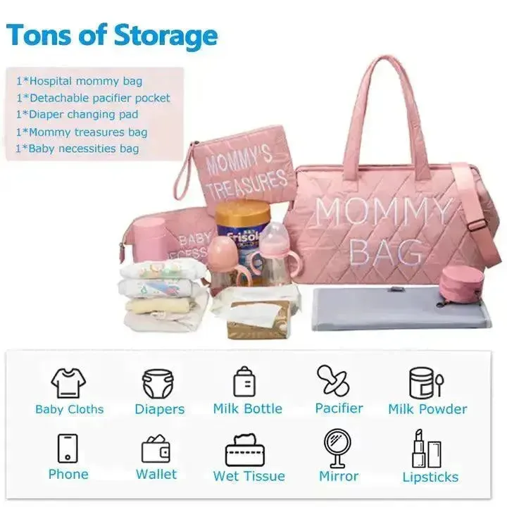 Premium 3 in 1 Mother And Baby Bag For New Moms