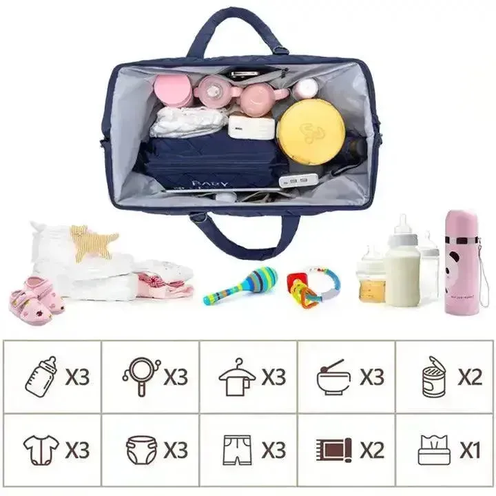 Premium 3 in 1 Mother And Baby Bag For New Moms