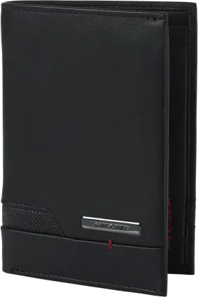 PRO-DLX 5 SLG WALLET 2 COMPARTMENTS - BLACK