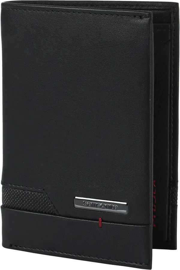PRO-DLX 5 SLG WALLET 2 COMPARTMENTS - BLACK