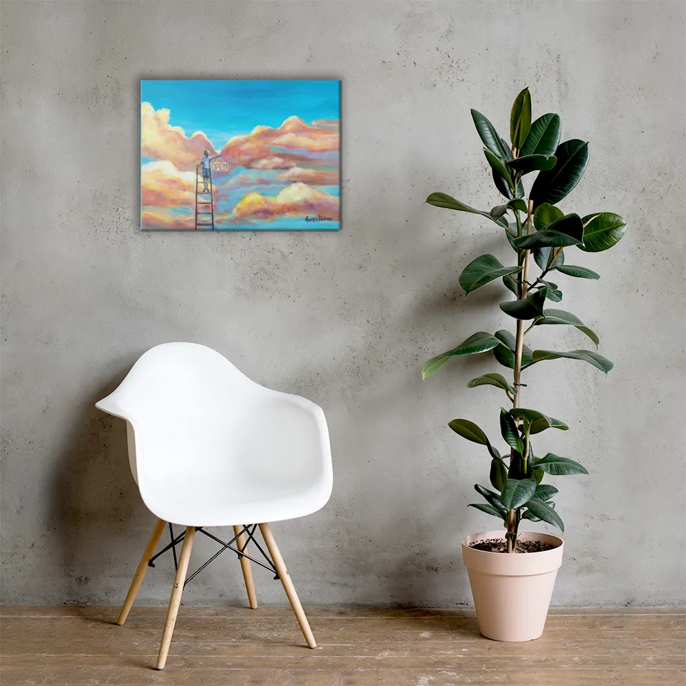 "Open Heavens" - Prophetic Art Print