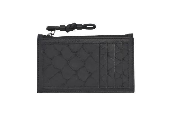 Small Wallet Pirarucu Black