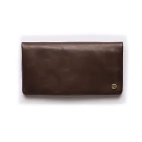 STITCH & HIDE - JESSE CLASSIC WALLET CHOCOLATE