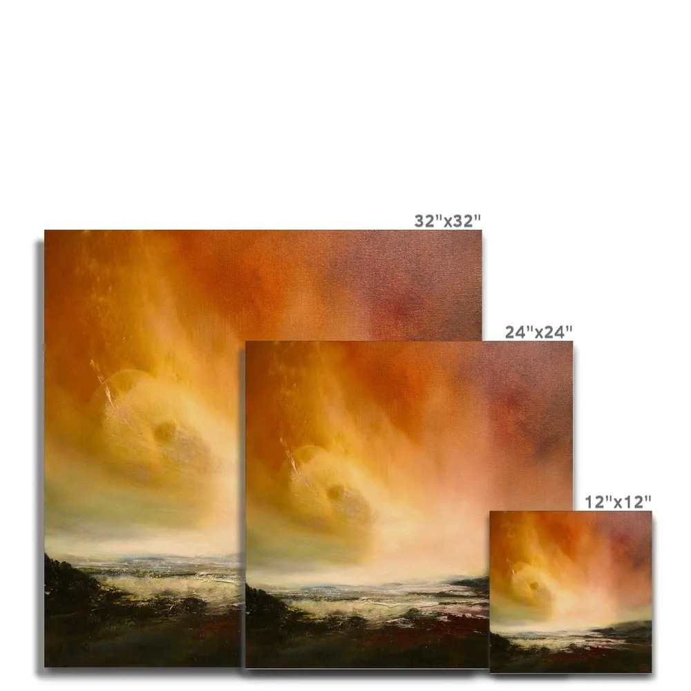 'Unveiling Joy' Canvas