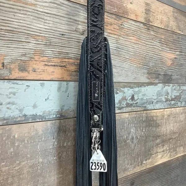 Western Mini Leather Fringe Strap 48" #23590