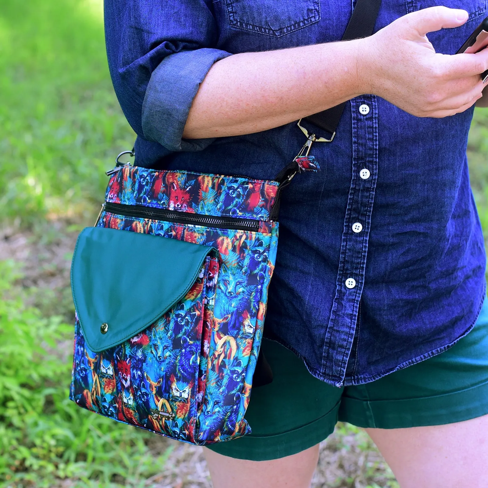 Wheat Sidetrack Crossbody
